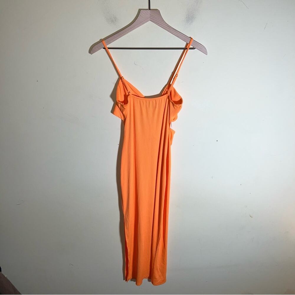 PRINCESS POLLY ribbed midi bodycon dress with cutouts 6 - Picture 5 of 5